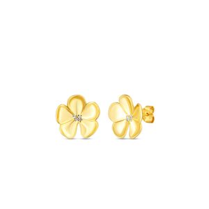 Floret Gold Earrings