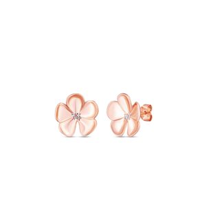 Floret Rose Gold Earrings