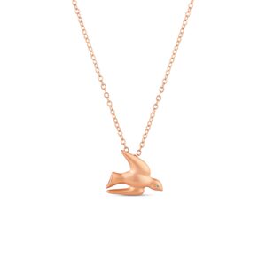 Dove Rose Gold Necklace