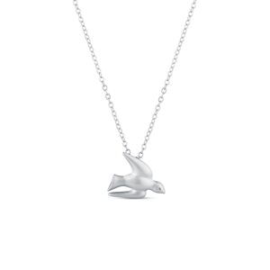 Dove Silver Necklace