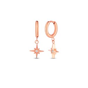 Staria Rose Gold Earrings