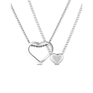 Claribel Silver Necklace