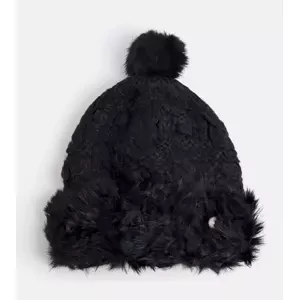 Gemre Black hat with fur Danna