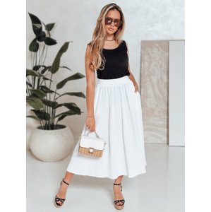 Spódnica CISTAL biała Dstreet