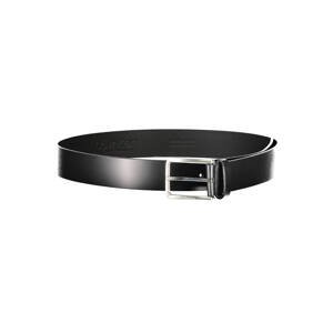 CALVIN KLEIN BLACK MEN'S LEATHER BELT