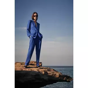 Marisse Women's Trousers L-Sp-4321 L.Navy