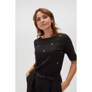 Marisse Women's Blouse Z-Ts-4537 Black