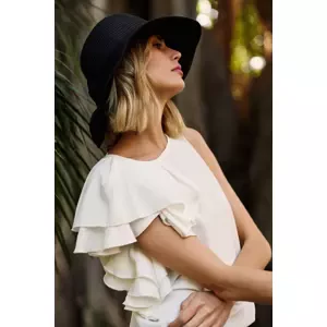 Marisse Women's Hat L-Cz-4602 Black